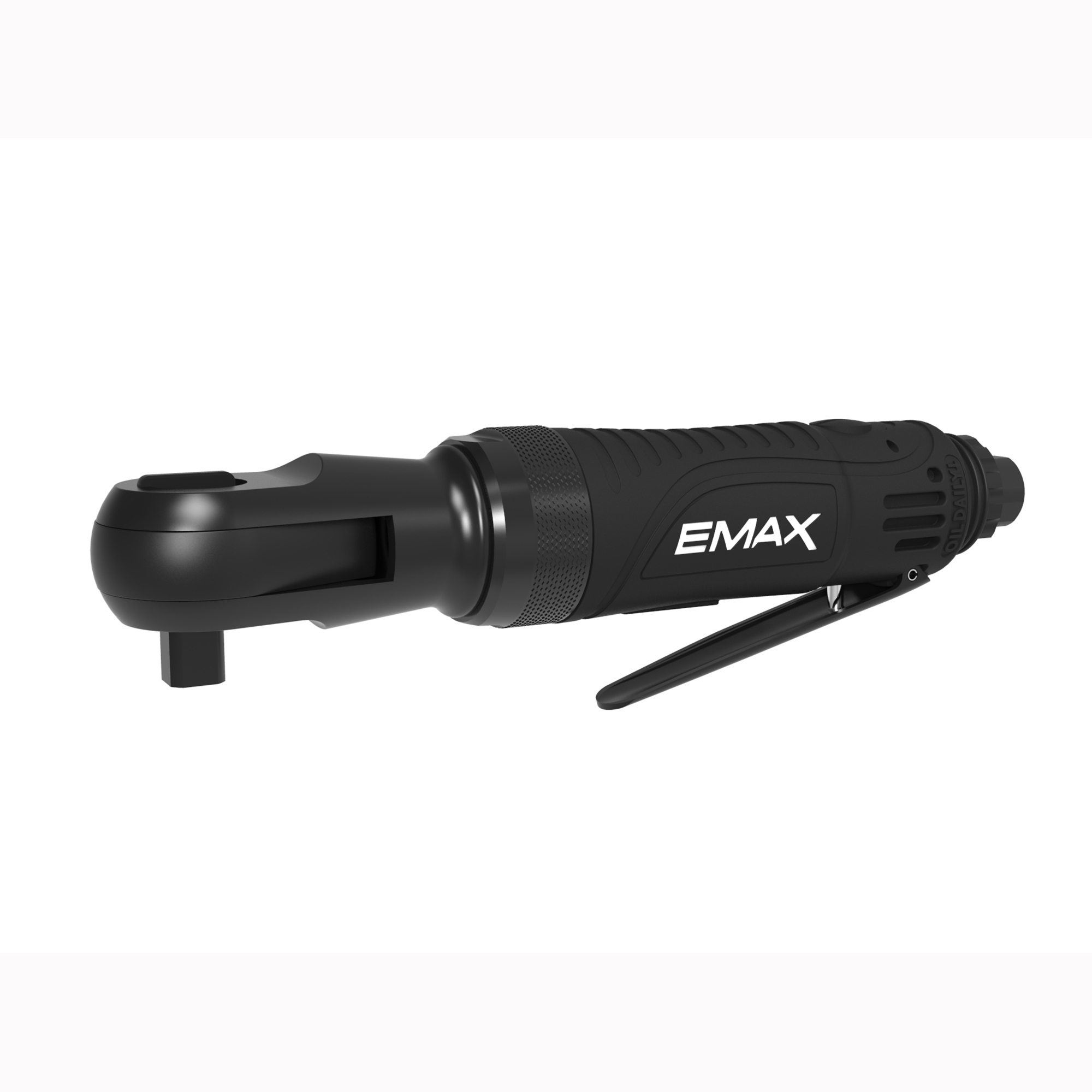 Emax, Composite 1/2in. Air Ratchet Wrench, Drive Size 1/2 in, Max. Torque 60 ft-lbs., Model# EATRT05S1P